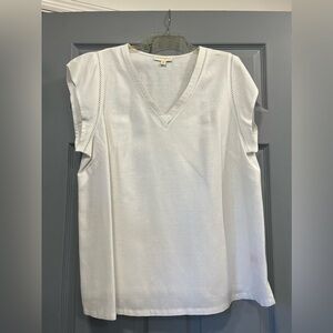 Cynthia Rowley White Blouse Chic Top